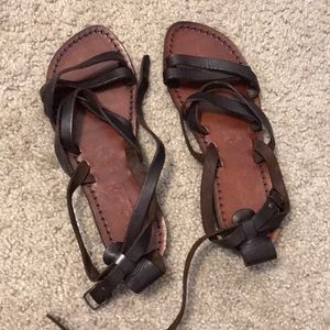 Genuine Leather Italian Sandals